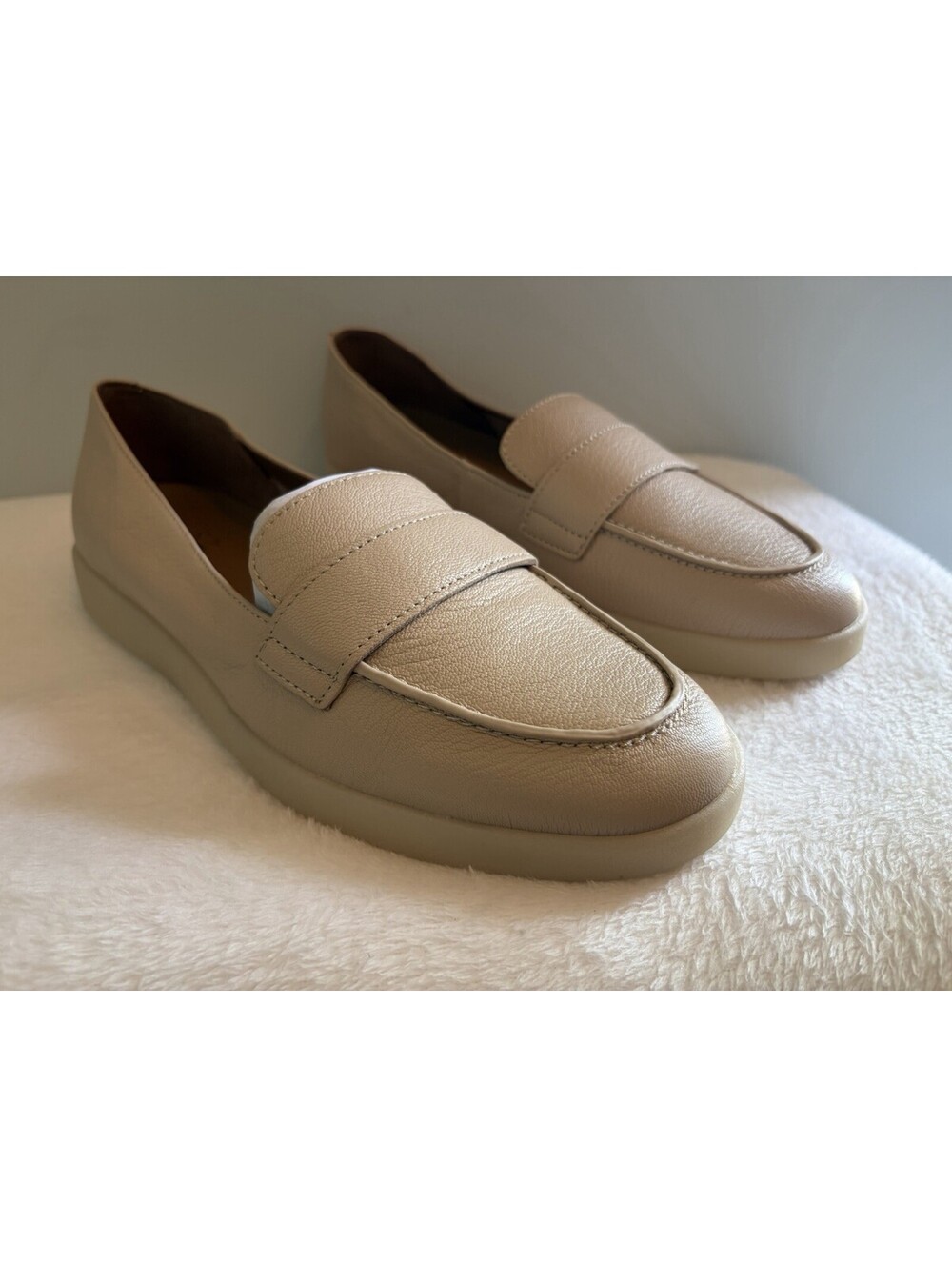 Naturalizer Leather Penny Loafers New Tan Sz 9.5